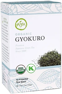 AIYA Organic Gyokuro Tea Bag Box (30 gr)