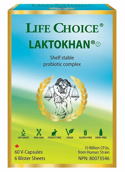 LIFE CHOICE Laktokhan Probiotic Complex (60 veg caps)