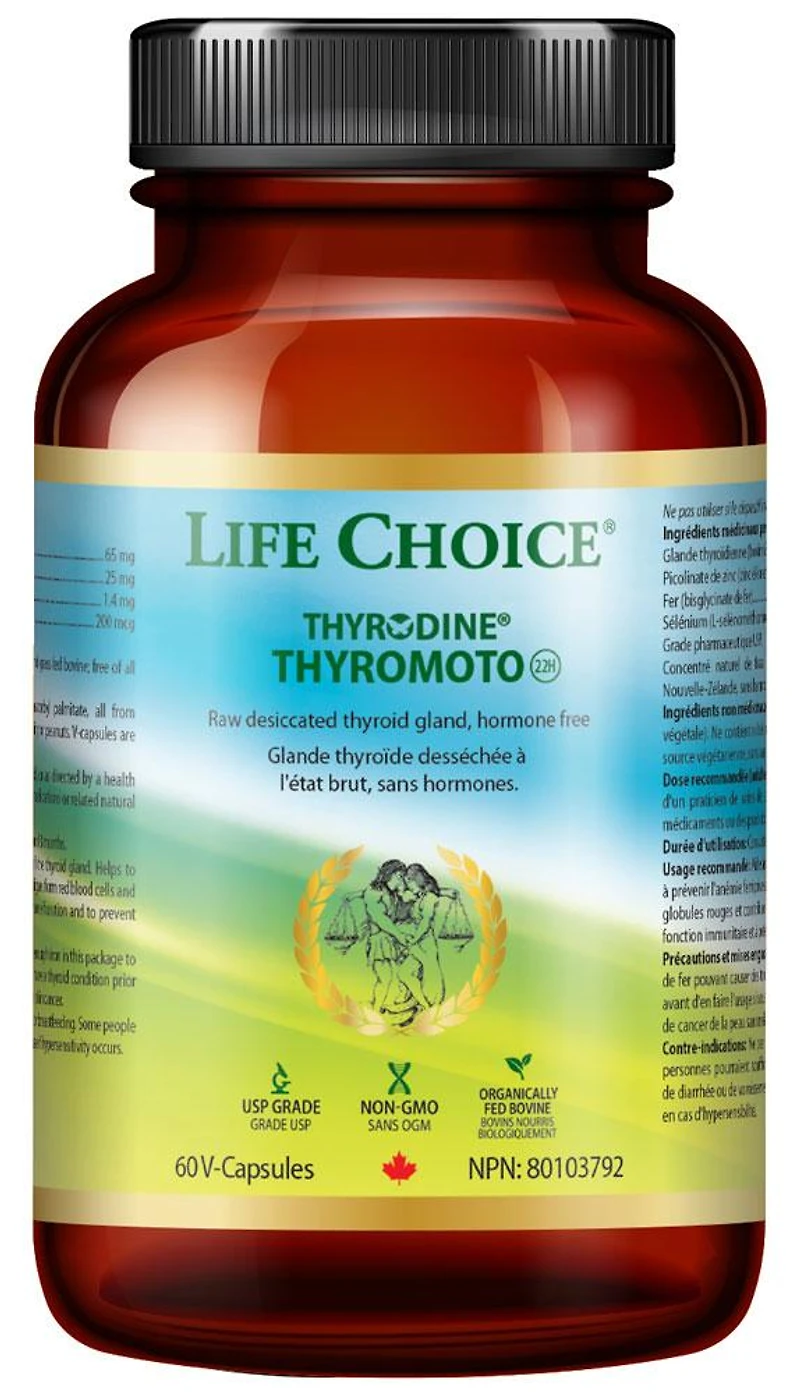 LIFE CHOICE Thyrodine  Thyromoto (60 veg caps)