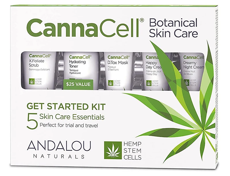 ANDALOU NATURALS CannaCell Botanical Get Start Kit (5 pk)