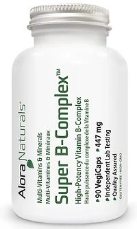 ALORA NATURALS Super B-Complex  (447 mg - 90 vcap)
