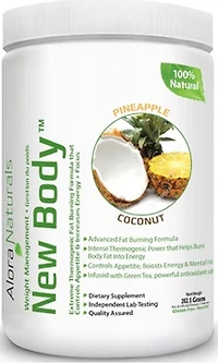 ALORA NATURALS New Body (Pineapple Coconut - 350 gr)