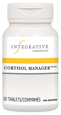 INTEGRATIVE THERAPEUTICS Cortisol Manager (30 tabs)