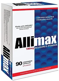 ALLIMAX 100% Stabilized Allicin 180 mg ( caps