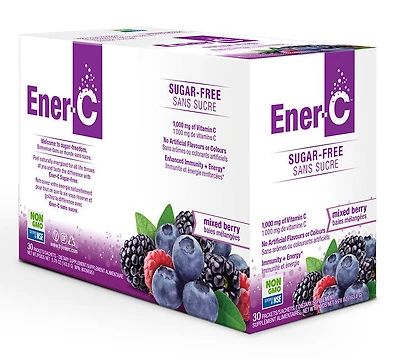 ENER-LIFE - Ener-C (Sugar Free Mixed Berry - 30 x 9 g)