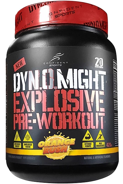 CONFIDENT SPORTS Dynomight (Orange Rush- 420 g)