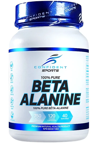 CONFIDENT SPORTS Beta Alanine (750 mg - 120 caps)