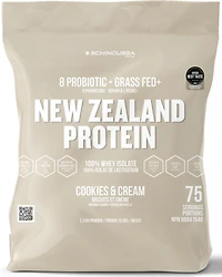 SCHINOUSSA NZ Whey Isolate + Probiotics (Cookies & Cream -2.3 kg)