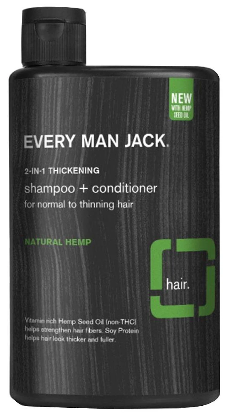 EVERY MAN JACK 2-in-1 Thickening Shampoo (Hemp - 400 ml)