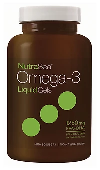 NUTRASEA Omega 3 (Fresh Mint - 100 sgels)