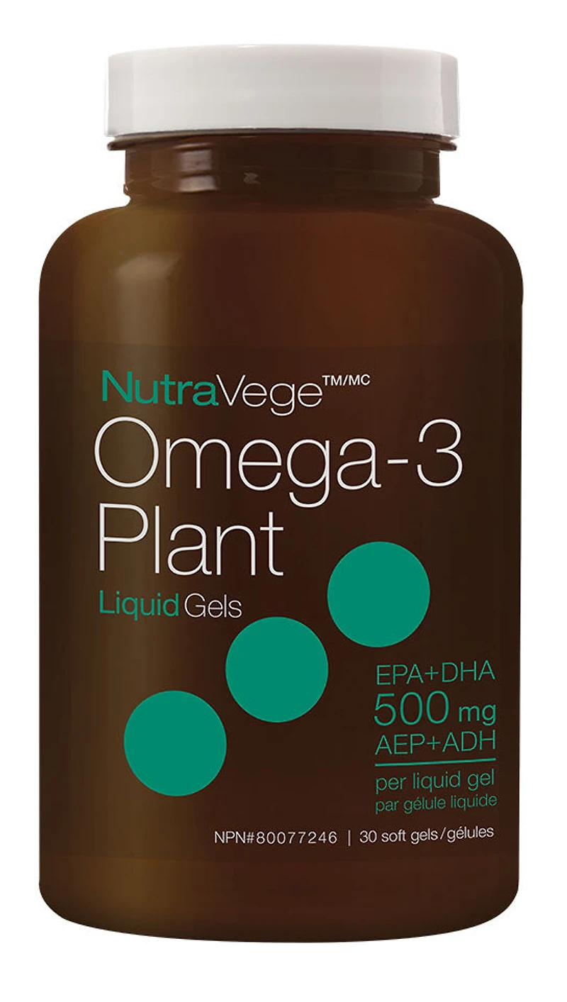 NUTRAVEGE Omega 3 Plant (30 sgels)