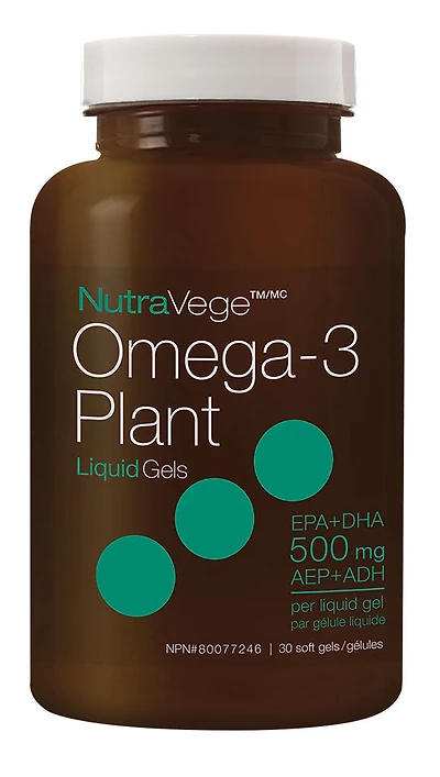 NUTRAVEGE Omega 3 Plant (30 sgels)