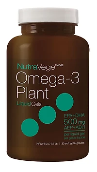 NUTRAVEGE Omega 3 Plant (30 sgels)