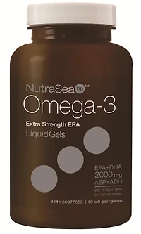 NUTRASEA HP Omega 3 Extra Strength EPA  (60 sgels)