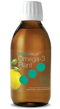 NUTRAVEGE Omega 3 Plant (Lemon - 200 ml)