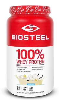 BIOSTEEL Natural 100% Whey Protein Blend (Vanilla - 725 gr)