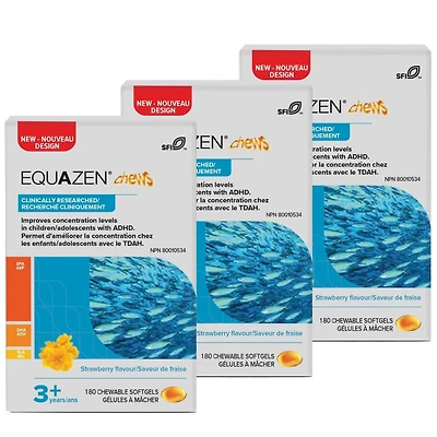 NEW NORDIC Equazen Chews (180 caps) -Pack