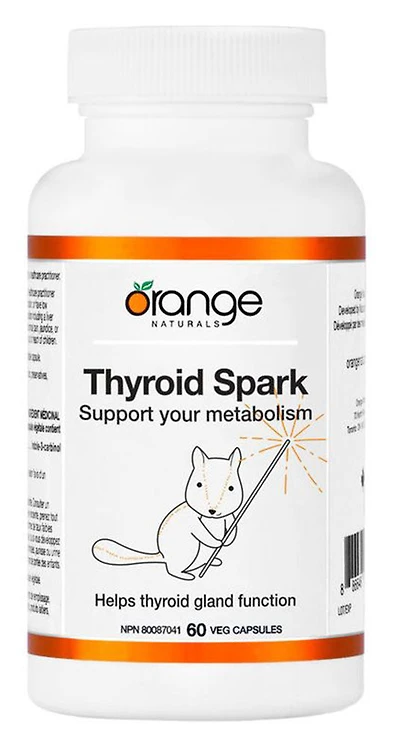ORANGE NATURALS Thyroid Spark (60 veg caps)