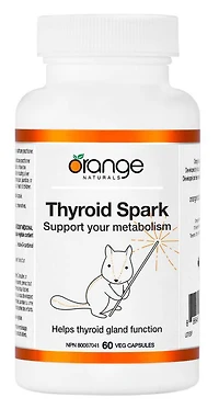 ORANGE NATURALS Thyroid Spark (60 veg caps)