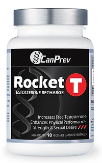 CANPREV Rocket T Testosterone Recharge (90 veg caps)
