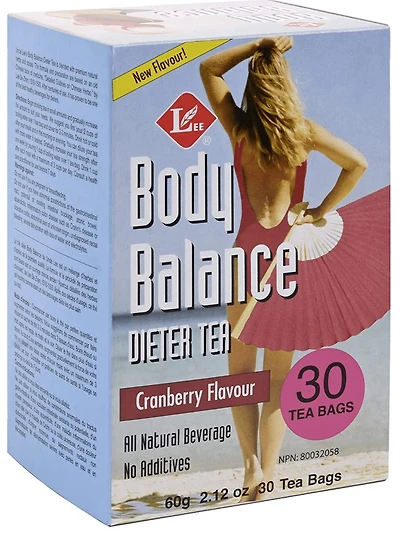 UNCLE LEE'S TEAS Body Balance Dieter Tea (Cranberry - 30 Tea Bags)