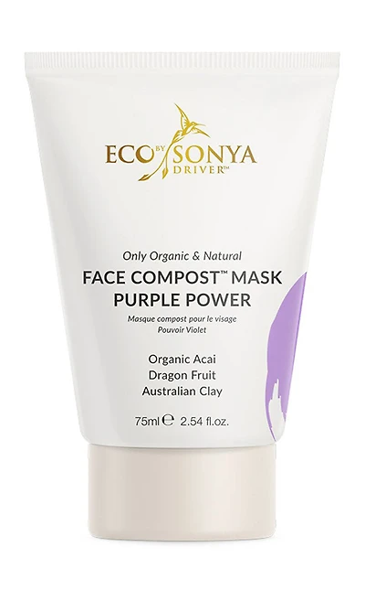 ECO TAN Face Compost Mask - Purple Power