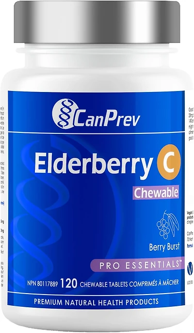 CanPrev Elderberry C Chewable 120 chewable