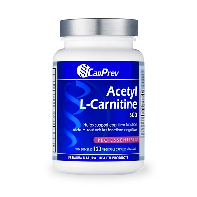 CANPREV Acetyl L-Carnitine 600 (120 Veggie Caps)