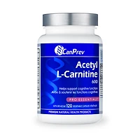 CANPREV Acetyl L-Carnitine 600 (120 Veggie Caps)
