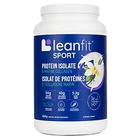 LEANFIT Protein Isolate & Marine Collagen (Vanilla Bean - 838 gr)