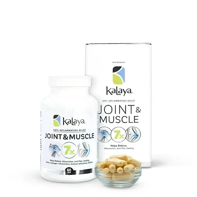 KaLaya 7x Joint & Muscle Anti-Inflammatory Support (60 Caps)