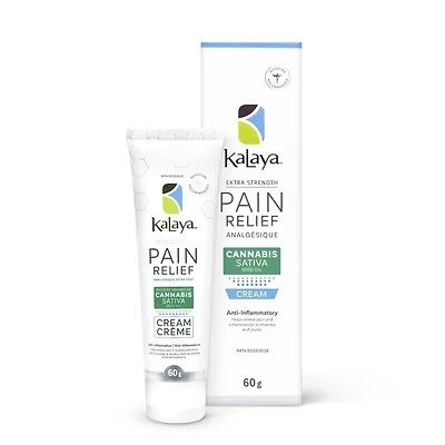 KaLaya Extra Strength Pain Relief with Cannabis Sativa Seed Oil (60 gr)