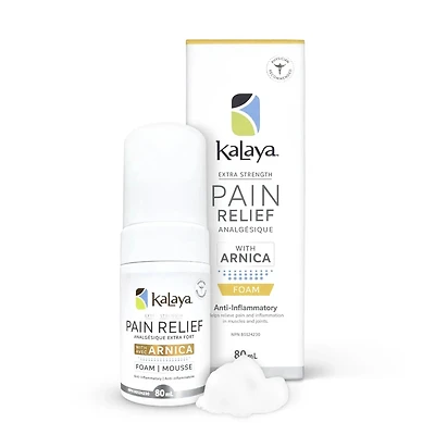 KaLaya Extra Strength Pain Relief Foam with Arnica (80 ml)