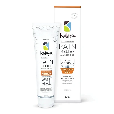 KaLaya Extra Strength Pain Relief Gel with Arnica (100 gr)