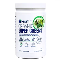 LEANFIT Organic Super Greens (Unsweetened - 171 gr)