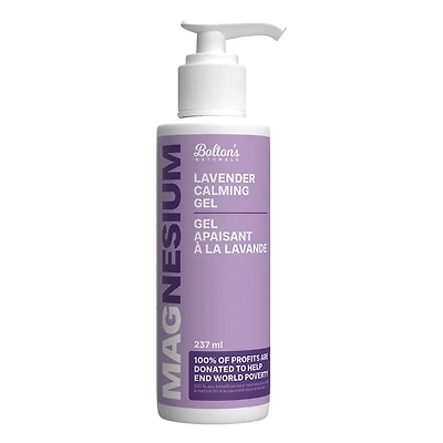 BOLTON'S Magnesium Lavender Calming Gel (237 ml)