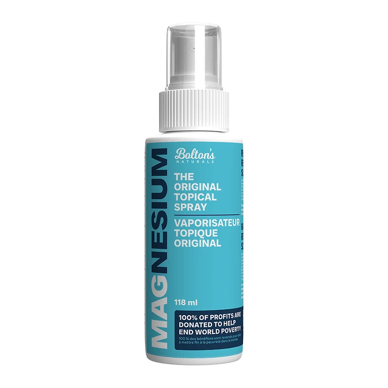 BOLTON'S Magnesium Original Topical Spray (118 ml)