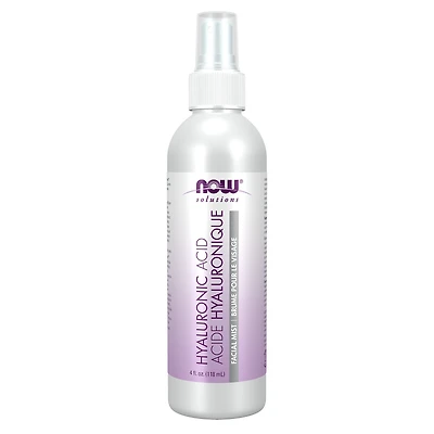 NOW Hyaluronic Acid Hydration Facial Mist (118 ml)