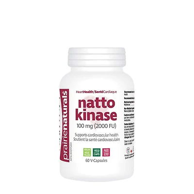 PRARIE NATURALS Nattakinose (2000 FU / 100 mg - 60 VEG CAP)