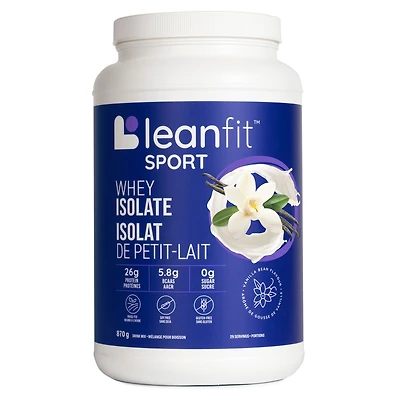 LEANFIT Whey Isolate (Vanilla - 870 gr)