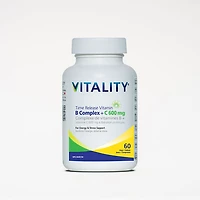 VITALITY Time Release B Complex + C 600 mg