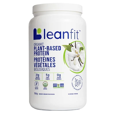 LEANFIT Organic Plant-Based Protein (Vanilla - 715 gr)