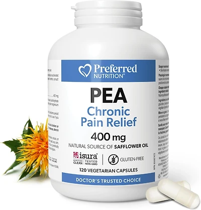 PREFERRED NUTRITION PEA 400 MG 120 VEGETARIAN CAPS