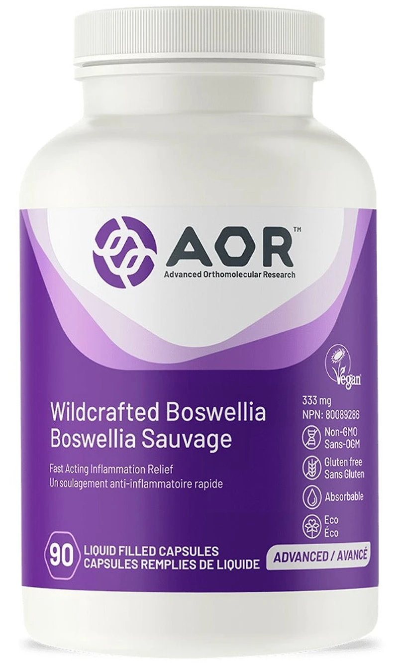 AOR Wildcrafted Boswellia (90 liquid caps)