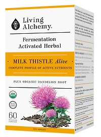 LIVING ALCHEMY Milk Thistle Alive (60 caps)