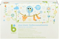 BABYGANICS Dryer Sheets - Fragrance Free