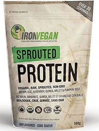 IRON VEGAN Sprouted Protein (Unflavoured - 500g)