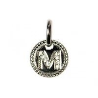 M Alphabet Pendant