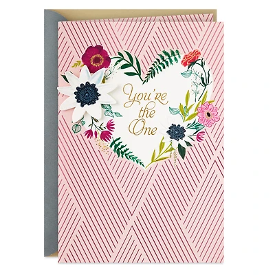 Hallmark Anniversary Card, Love Card, Romantic Birthday Card for Women