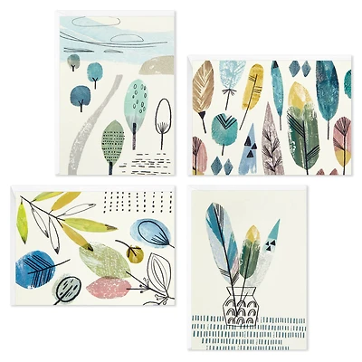 Hallmark Blank Cards Assortment, Nature Prints (48 Cards with Envelope